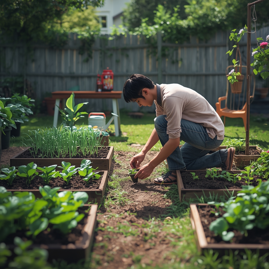 Tips Menanam Sayur di Kebun Rumah untuk Pemula Cepat Panen